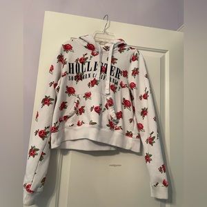 Hollister cropped hoodie